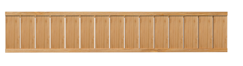 16" High x 87-1/4" Front Wall for Lounge Bench