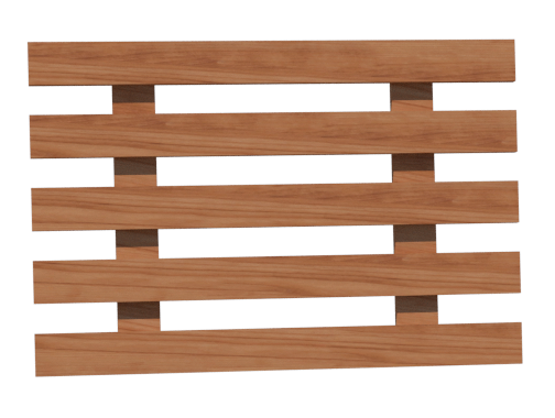 16"x28-3/4" Side Backrest (5 Boards)