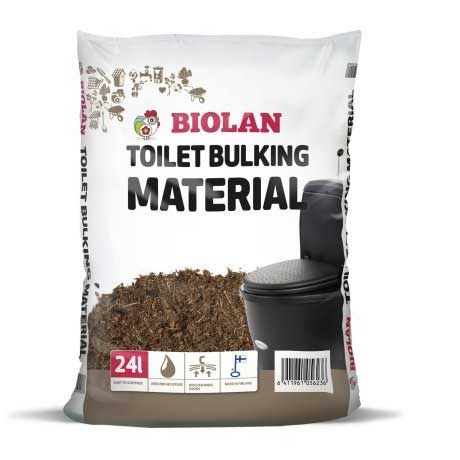 3 Bags Biolan Toilet Bulking Material (24 Litre Bag)
