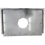30^x20^ Stainless Outside Shield for Siding (with Hole)