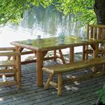 42x72 Outdoor Dining Table (183cm)
