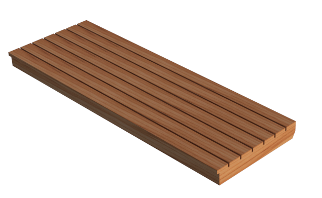 57" Standard Sauna Bench