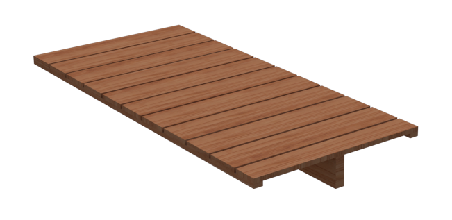 59-1/2" Standard Sauna Floor