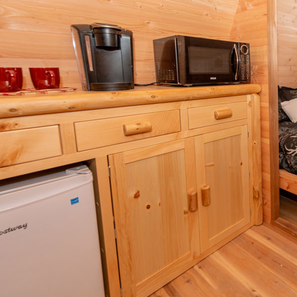 60' Glamping Kitchen with 3 Drawers 1