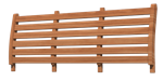 63-1/2^  (161cm) Signature Bench Backrest
