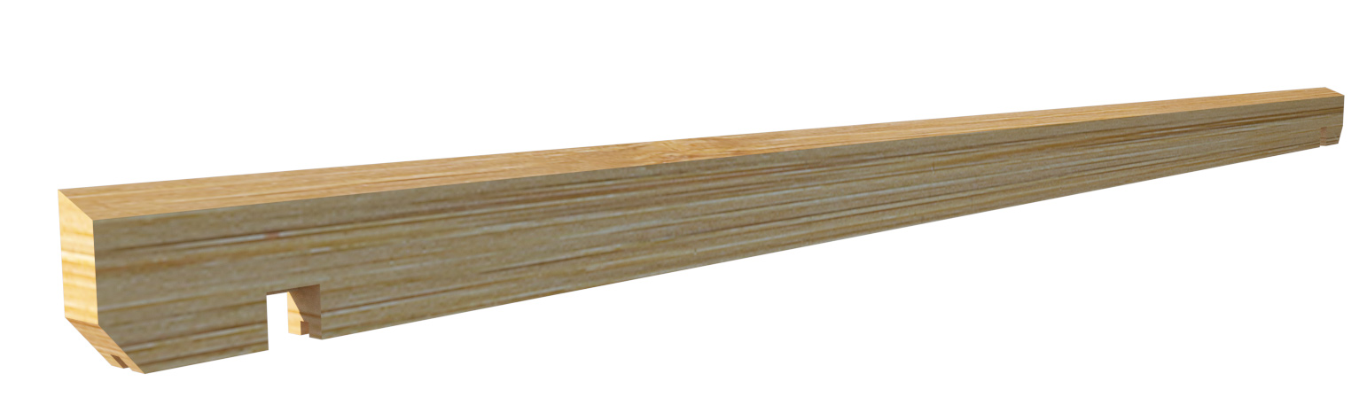95" Wall Staves with Notch on Ends & 22.5 Angle for Sidewall Top