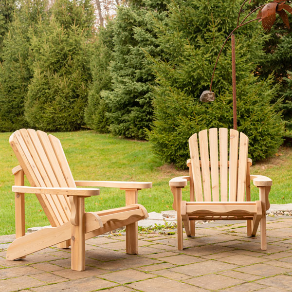 Adirondack Chair, Red Cedar 2