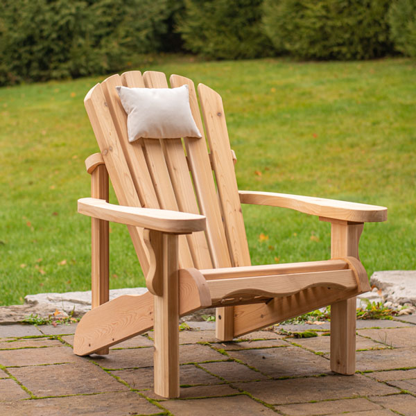 Adirondack Chair, Red Cedar 3