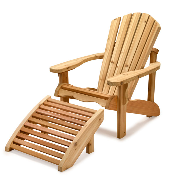 Adirondack Chair, Red Cedar 5