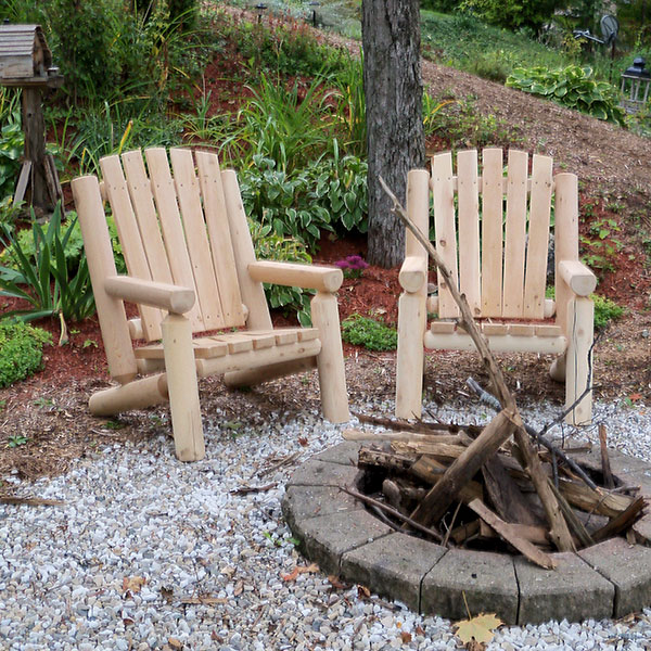 Adirondack Log Chair 2