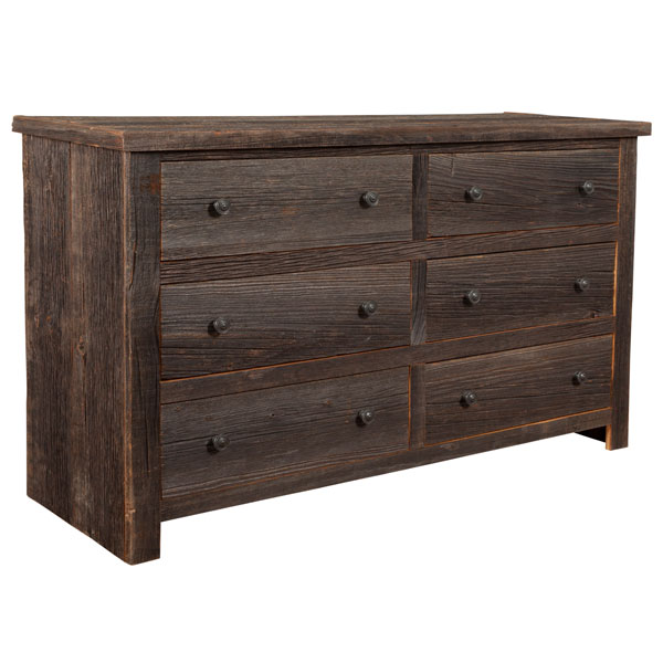 Barnboard 6 Drawer Dresser 1