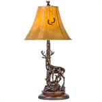 Buck and Doe Table Lamp
