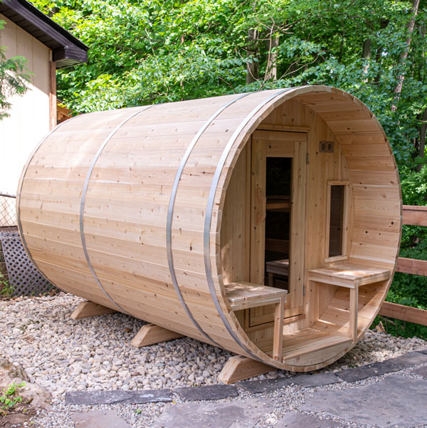 CT Tranquility Barrel Sauna 4