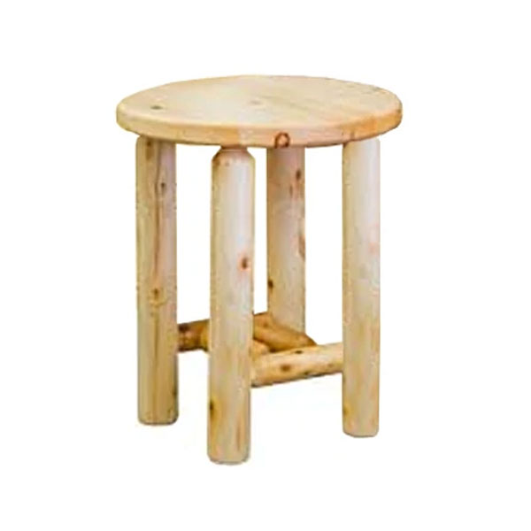 Mountain Lodge 20" Round End Table