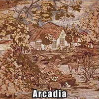 Queen Futon Cover - Arcadia