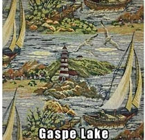 Queen Futon Cover - Gaspe Lake