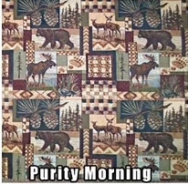 Queen Futon Cover - Purity Morning