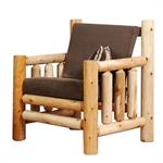 Single Cushion Chair - Clear Coated