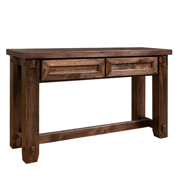 Timber 2 Drawer Sofa Table
