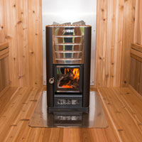 Wood Heated Saunas